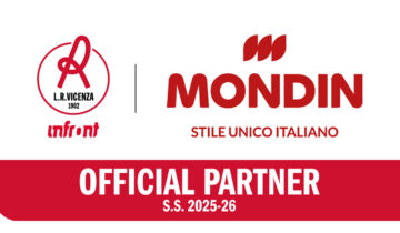 Mondin è partner ufficiale di L.R. Vicenza Calcio per la stagione Serie C 2025/2026!